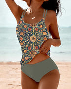 Emma | Zomerse Tankini met Print