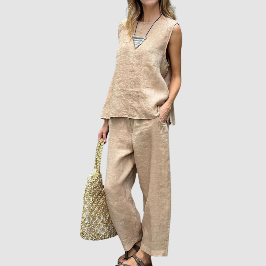 Suzette™ Lichtgewicht Twee-Delige Zomer Set