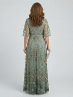 Selora | Halter Bloom Flow Maxi Jurk