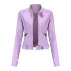 Roza - Leren Jas dames elegant