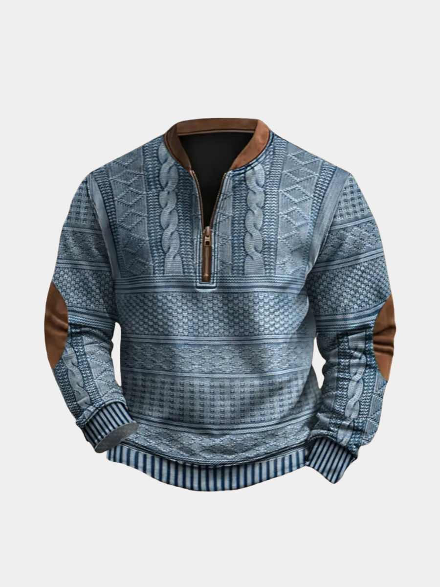 Oliver - Sweater Half Zip Elegant Heren