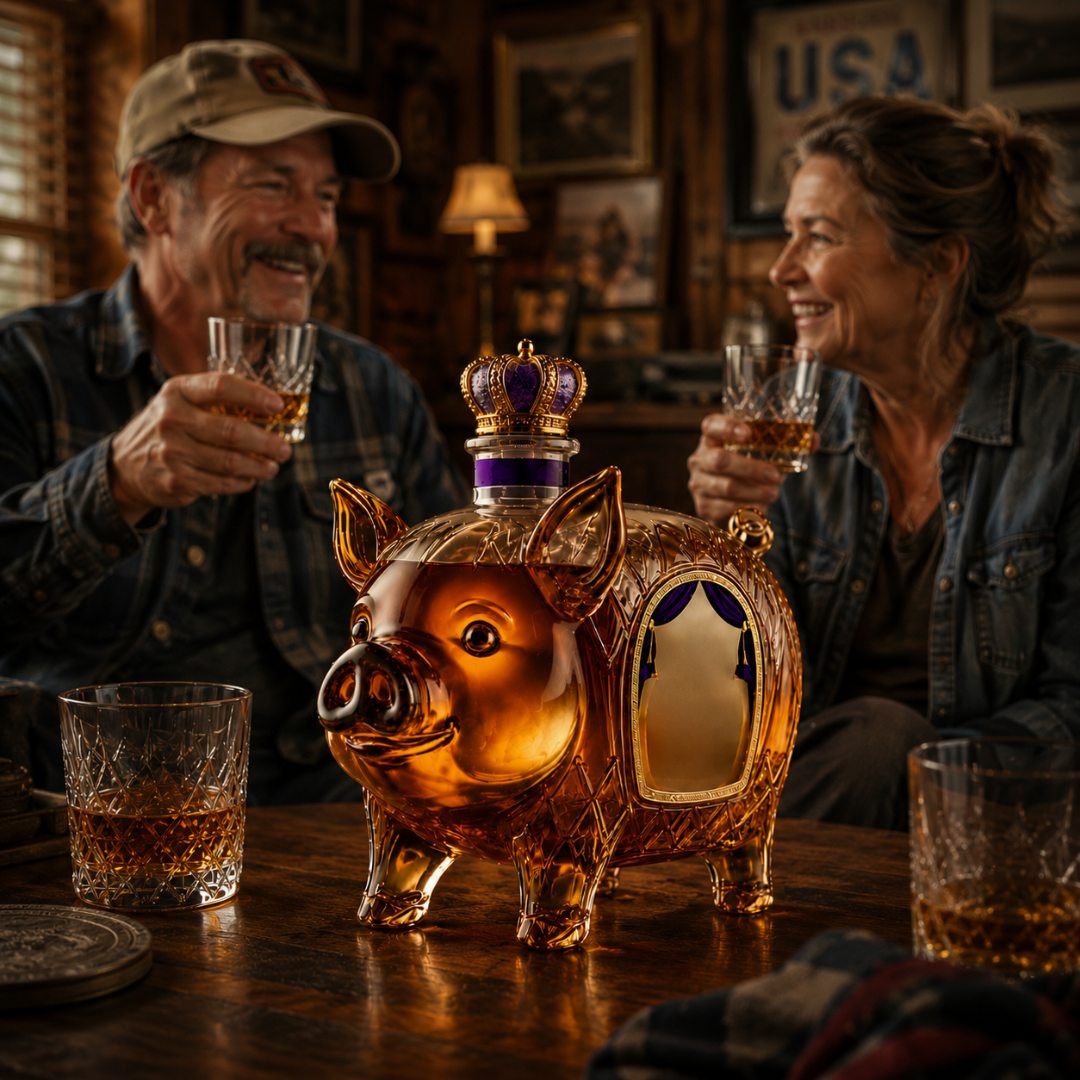 Whisky Decanter | Varkens Editie