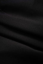 Geknipte Revers V-Hals Mini Jurk