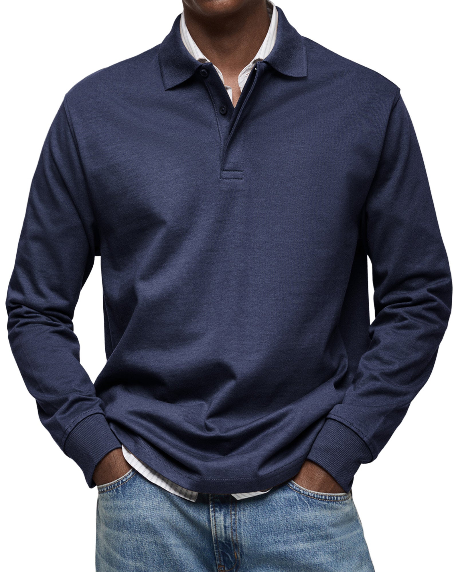 Max - Polo Lange Mouwen Heren