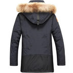 Nolan - Parka heren met bontkraag