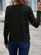 Alix | Blouse en kant