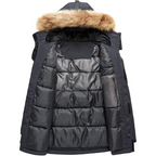 Nolan - Parka heren met bontkraag