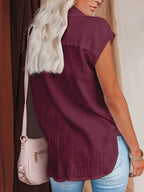 Odelia - Luchtige Zomerblouse Met Elegante Afwerking