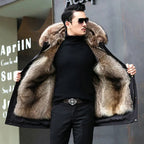 Louis - Parka heren bont
