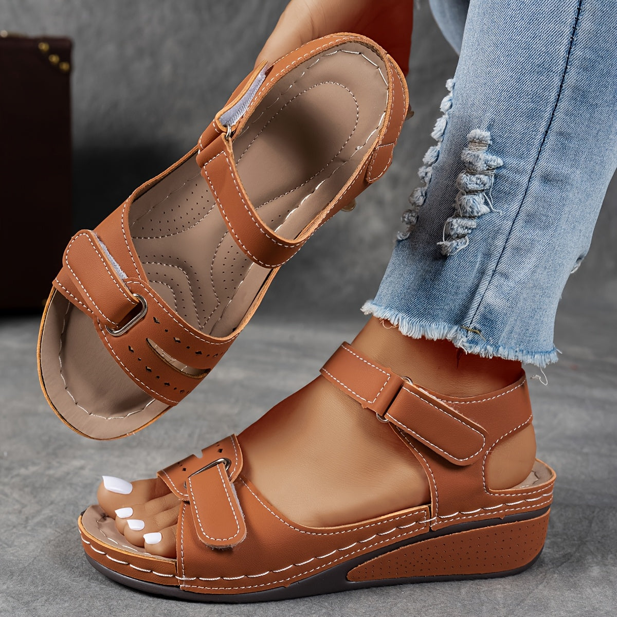 Saar | Orthopedische Comfort Sandalen Élise