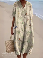 Luchtige damesjurk met bloemenprint | Comfortabel en Flatterend