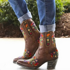 Chloé – Weerbestendige Cowgirl Laarzen In Vintage Stijl
