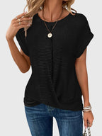 Isa™ | Elegante Blouse met Ronde Hals