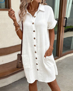 Linda - Luchtige Zomer Blousejurk