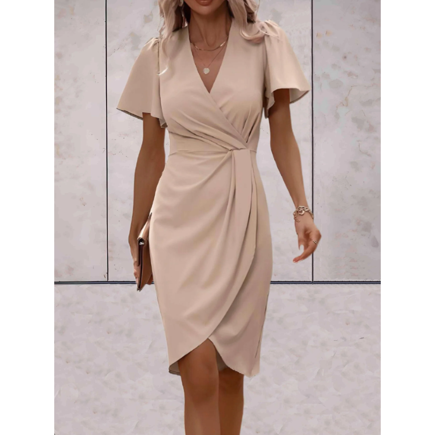Evelina - Elegante Wikkeljurk