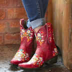 Chloé – Weerbestendige Cowgirl Laarzen In Vintage Stijl