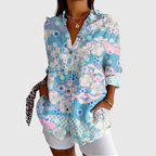 Elegante Bloes met Bloemen