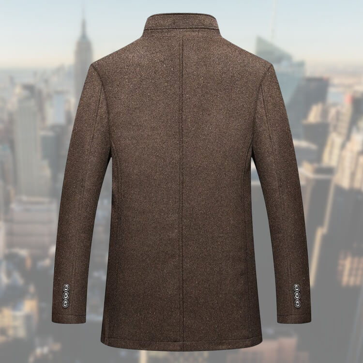 Matteo - Mantel heren met gilet