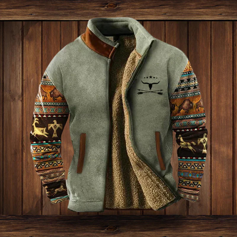 Noah - Jas  Western Stijl Warm Heren