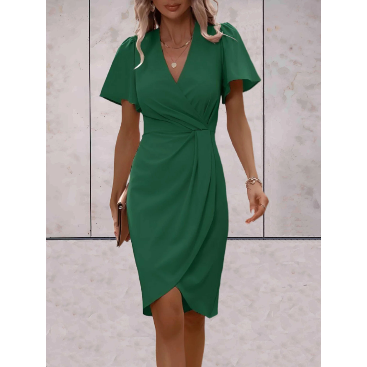 Evelina - Elegante Wikkeljurk