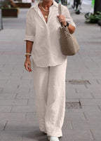 Denice™ Elegante Casual Twee-delige Set