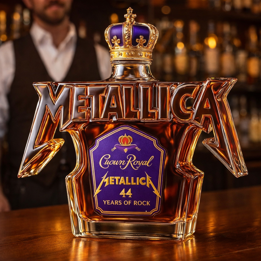 Whisky Decanter | Rock Metallica Editie