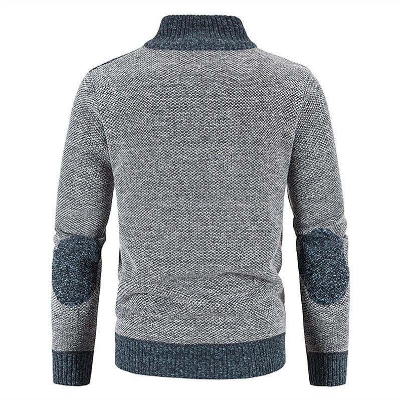 Thom - Heren Wollen Vest Met Rits