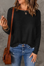 Dames Trui Col Rond Casual Comfortabel