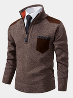 Noah - Trui  Half Zip Heren