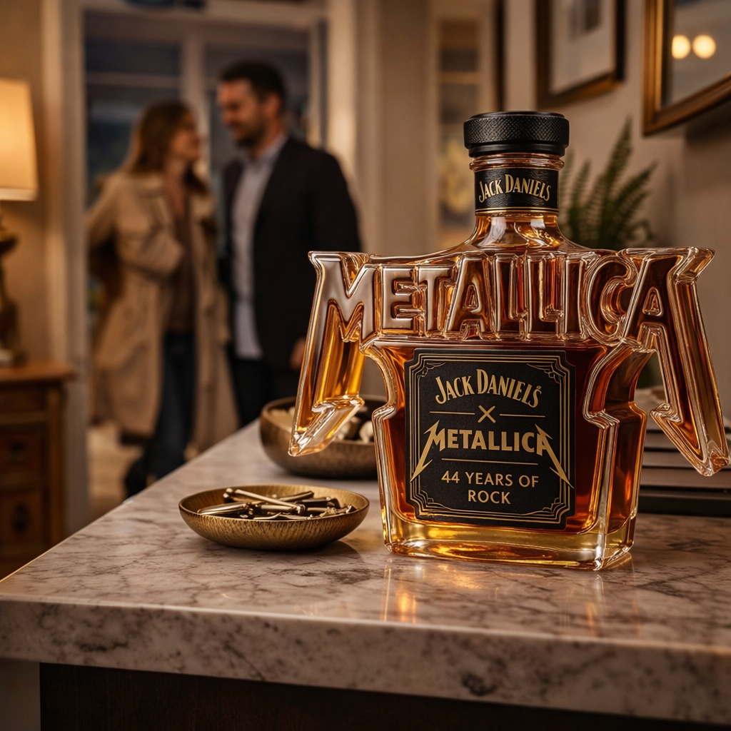 Whisky Decanter | Rock Metallica Editie