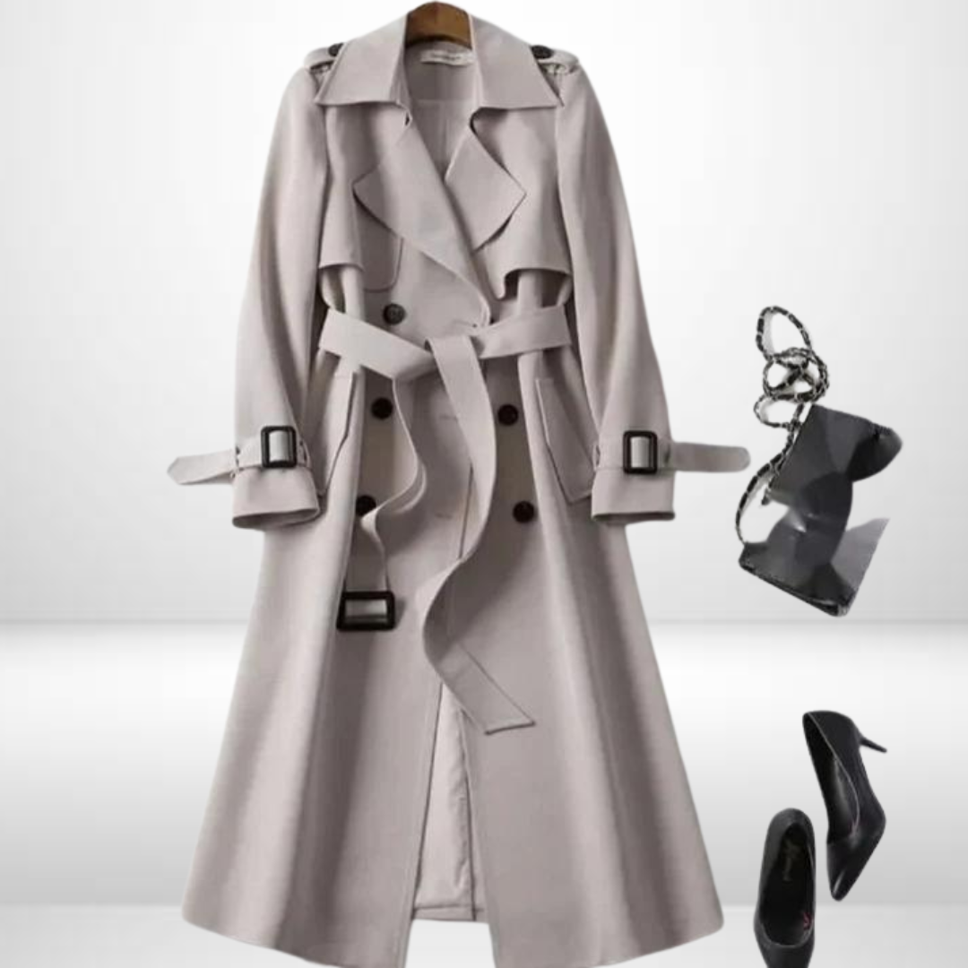 Clare - Trenchcoat dames lang