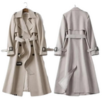 Clare - Trenchcoat dames lang
