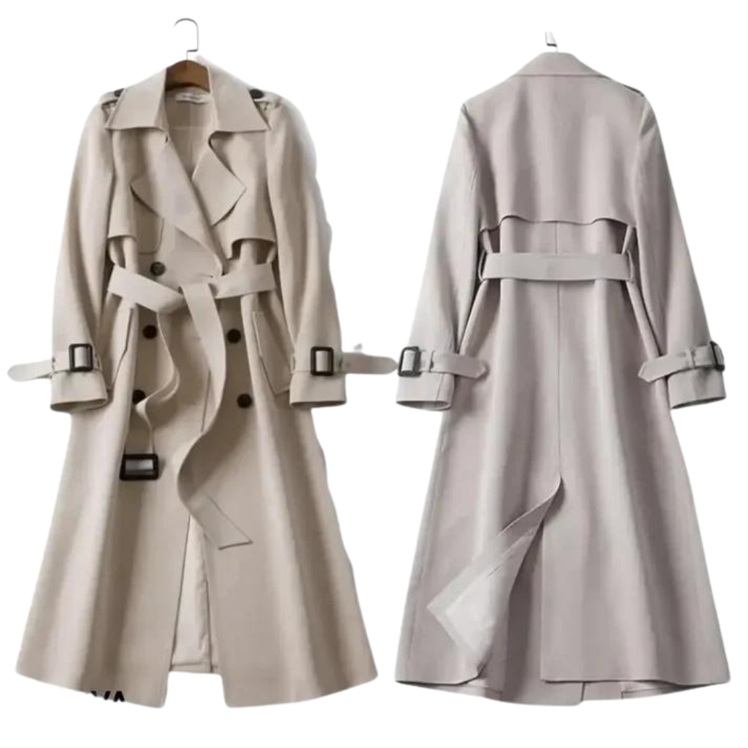 Clare - Trenchcoat dames lang