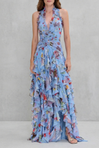 Belladina | Halter Maxi Jurk