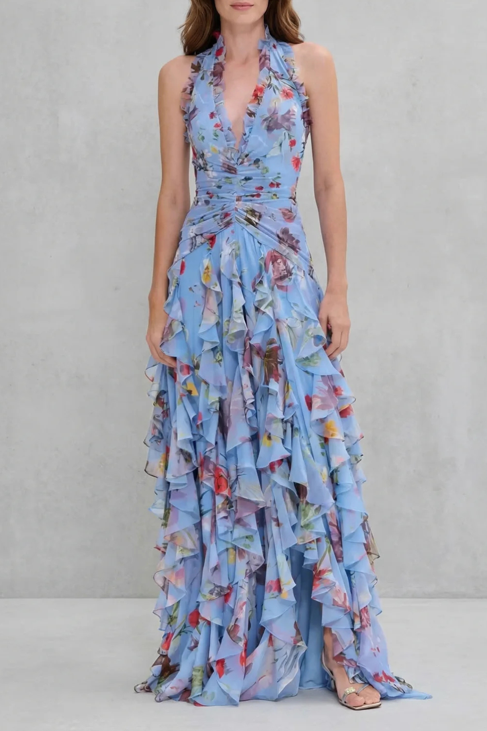 Belladina | Halter Maxi Jurk