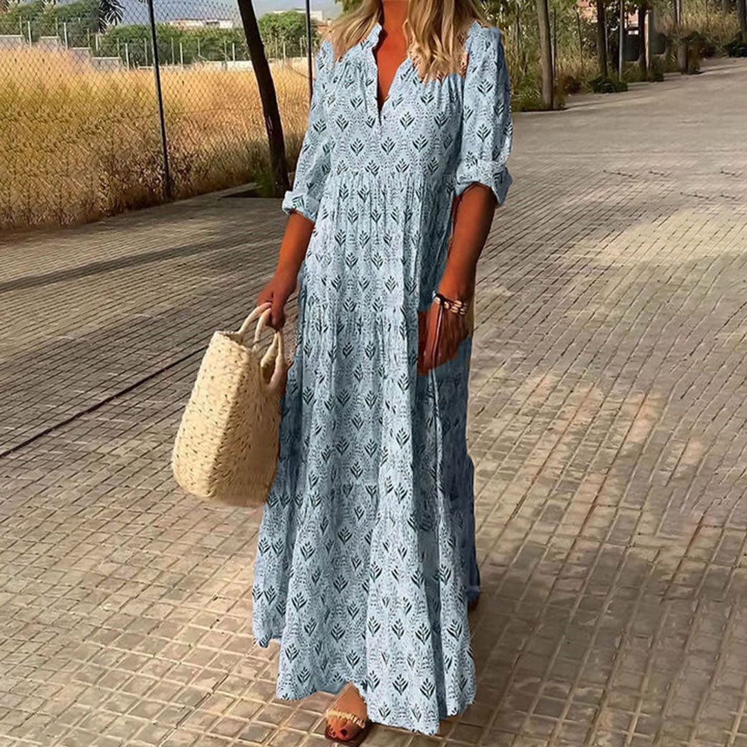 Linda - Luchtige Boho Zomerjurk