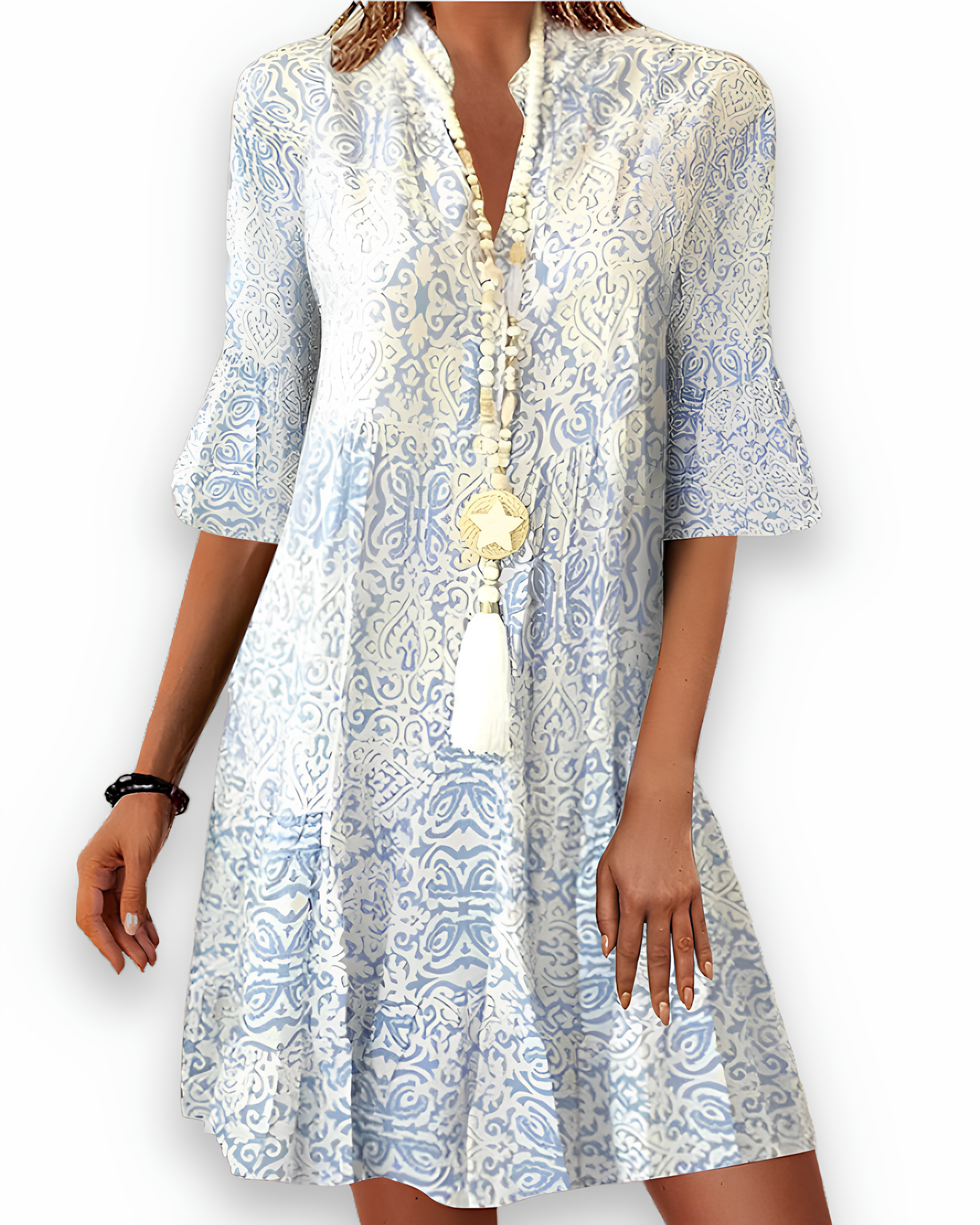 Elegante boho-jurk voor dames | Soepel en flatterend