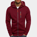 Heren Trui Met Rits Capuchon Sportief Comfortabel