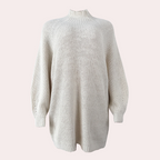 Dames Oversized Trui Gebreid Ruim