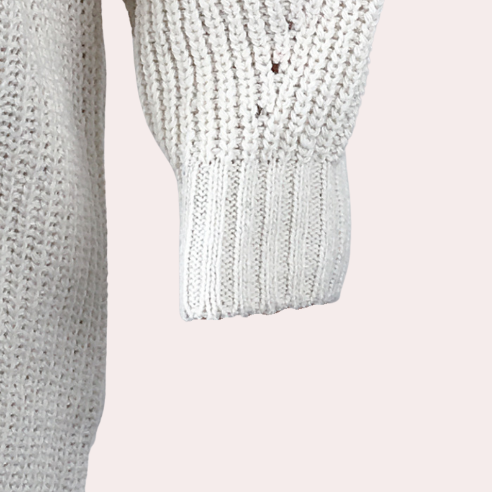Dames Oversized Trui Gebreid Ruim