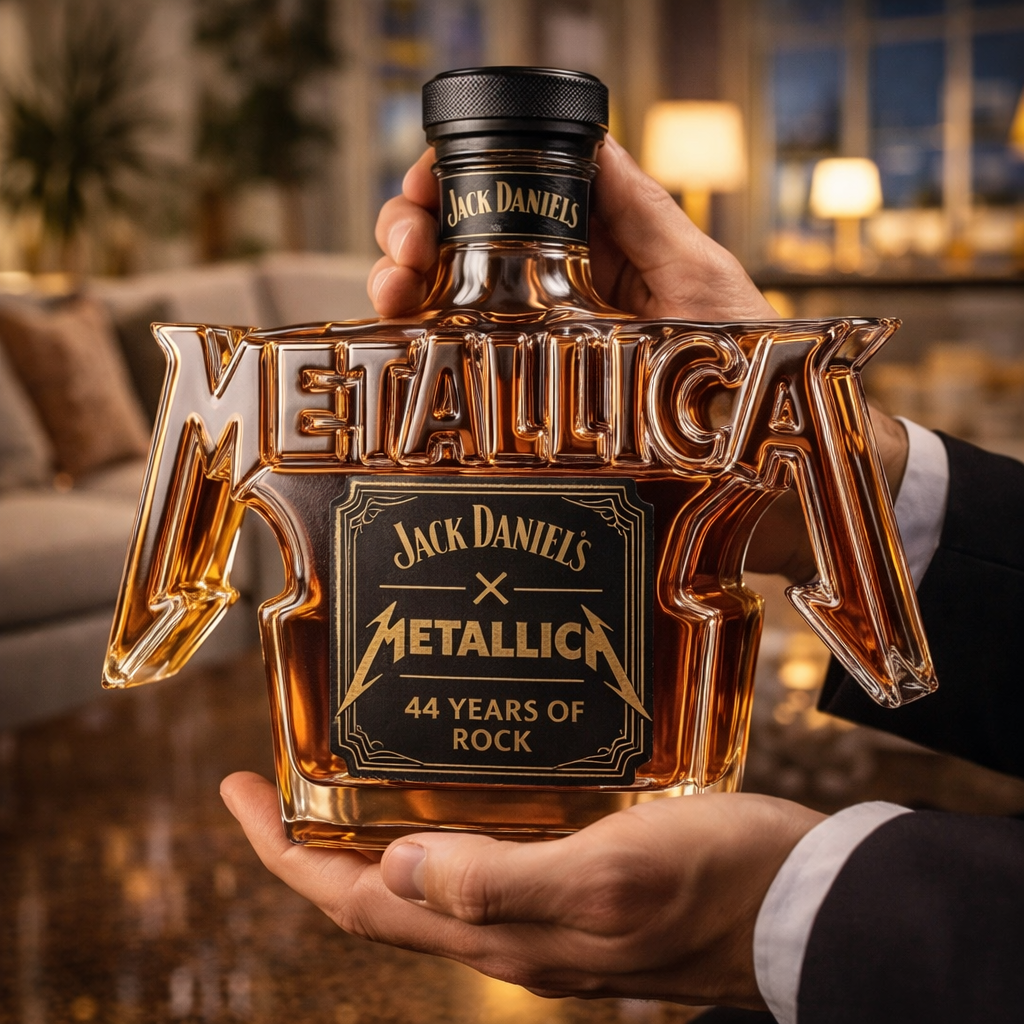 Whisky Decanter | Rock Metallica Editie