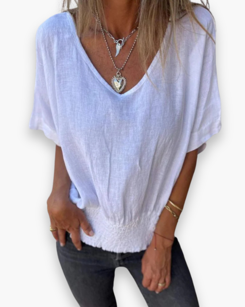 Casual Zomertop Voor Dames | Ademend