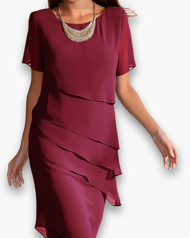 Chique Midi Jurk Voor Dames | Elegant en Tijdloos