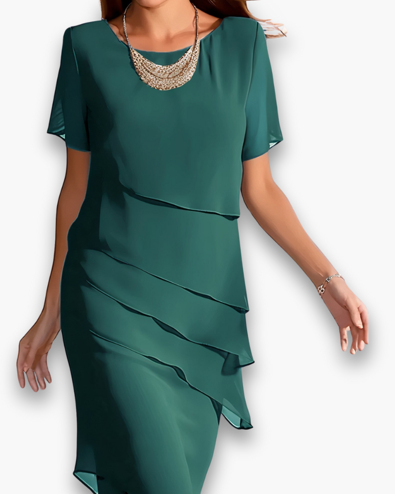 Chique Midi Jurk Voor Dames | Elegant en Tijdloos
