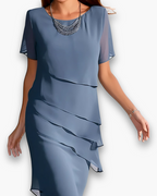 Chique Midi Jurk Voor Dames | Elegant en Tijdloos