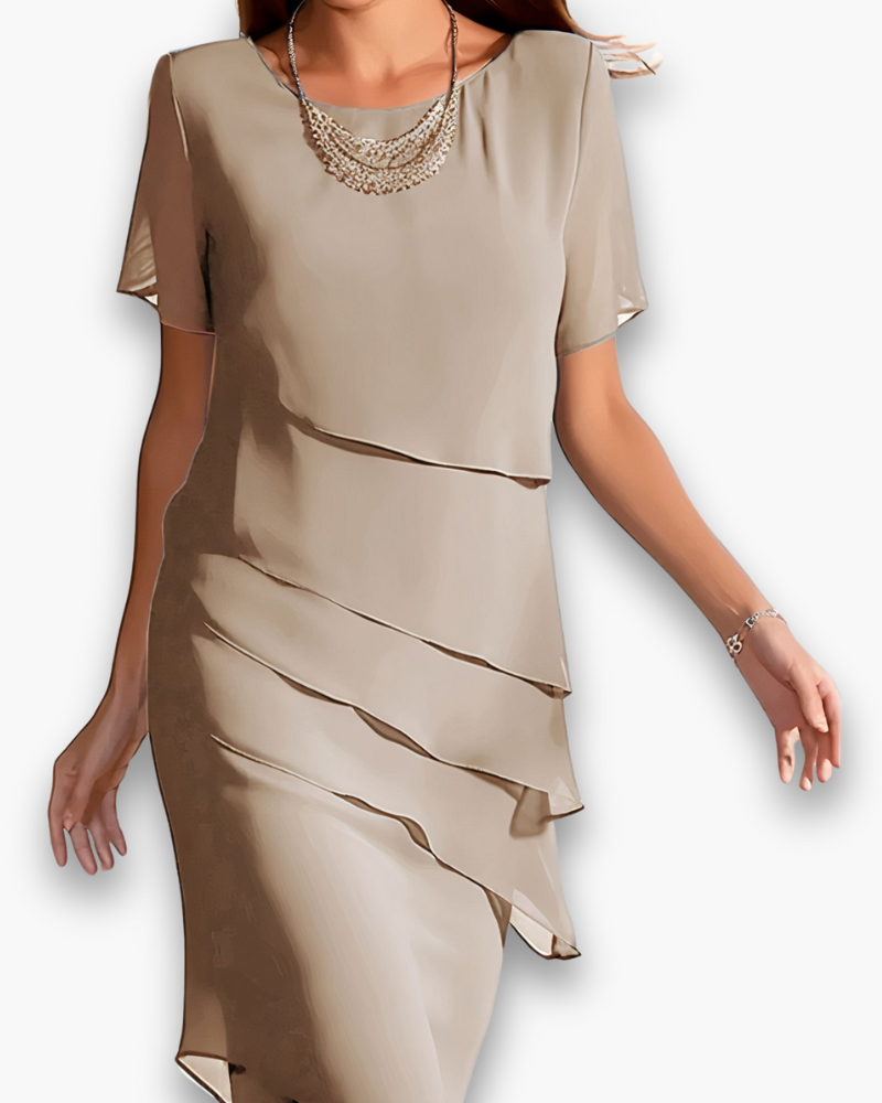 Chique Midi Jurk Voor Dames | Elegant en Tijdloos