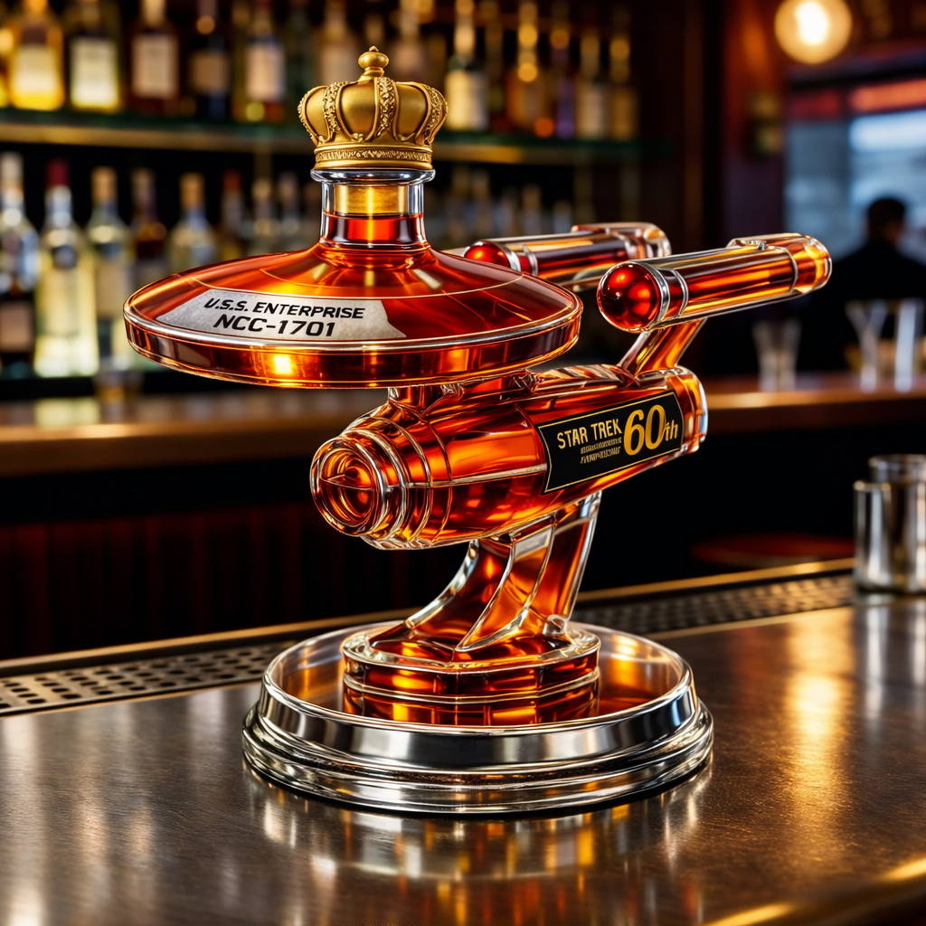 Whisky Decanter | Van De 60E Verjaardag Van De Uss Enterprise