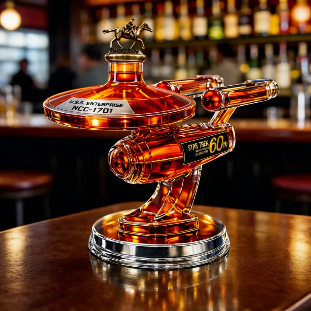 Whisky Decanter | Van De 60E Verjaardag Van De Uss Enterprise