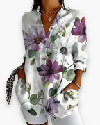 Casual Blouse Met Print Voor Dames | Ideaal Voor Elke Dag