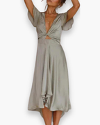 Elegante midi-jurk voor dames | Comfort chic